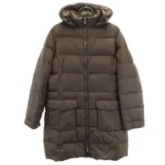 TOMMY HILFIGER トミーヒルフィガー ダウンコート M ブラウン レディース 古着