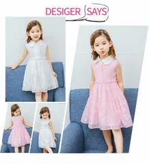 子供服 女の子 夏服 子供 ワンピース 夏 子供服 ワンピース 発表会 襟付きノースリーブワンピース 花柄 ワンピース