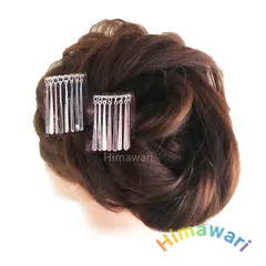 ビラ簪 ２枚セット 前撮り 七五三 ビラカン つまみ細工 日本髪 パーツ 成人式 和装髪飾り ヘアアレンジ fs1050