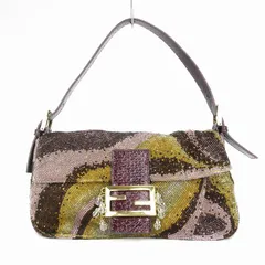 美品 フェンディ マンマ バケット シルバー 金具 ビジュー ビーズ レディース 楽天市場】美品 フェンディ FENDI マンマバケット ビーズ