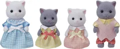 【新品】シルバニアファミリー 人形 ペルシャネコファミリー FS-36 ドールハウス Sylvanian Families 社 