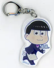 【中古】キーホルダー・マスコット(キャラクター) トド松(カフェスタイルver.) 「おそ松さん×animatecafe トレーディングアクリルキーホルダー アニメイトカフェver.」