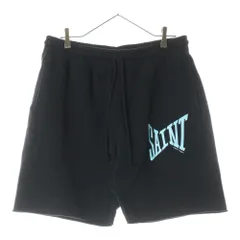 ハートプリント グレー ショートパンツ Mサイズ セントマイケル SAINT M×××××× - SM15 SWEAT SHORT PT GRY / スウェットショーツ