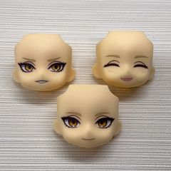 現状品　ねんどろいど 髭切 顔パーツ3点　フェイスパーツ　刀剣乱舞-ONLINE-   写真にあるもののみ　バラ売り不可