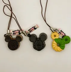 ユージン ミッキーマウス カフェスウィーツマスコット　3個セット