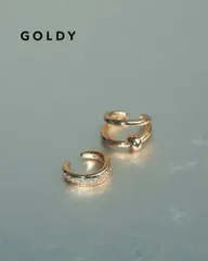 【SALE】GOLDY/ゴールディ/コンビネーション メタル ビーズ セット イヤーカフ/アクセサリー/2231104のサムネイル