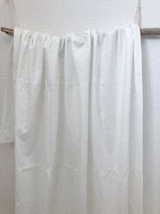 真っ白　上品綿レース　凹凸レース