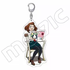 【中古】キーホルダー・マスコット(キャラクター) 麗日お茶子(読書の秋) 全身アクリルキーホルダー 「僕のヒーローアカデミア」