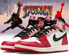 ナイキ エアジョーダン 1 レトロ ハイ NIKE AIR JORDAN 1 RETRO HIGH OG SPIDER-MAN university red/black dv1748-601 Across the Spider-Verse スパイダーマン