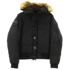 カナダグース CANADA GOOSE LABRADOR ラブラドール ダウン ジャケット フーディ コヨーテファー カナダ製 7963JMB ブラック Sのサムネイル