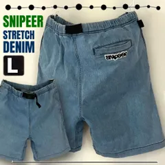 フィッシングギア/スナイパー★SNIPEER★ストレッチデニム★フィッシングイージーショートパンツ★クライミングパンツ★メンズL     #2507J041