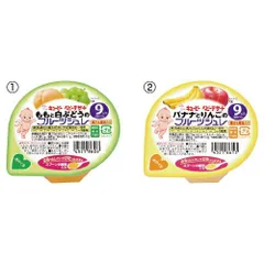 フルーツジュレ　(4)ももとりんご28352【キユーピー】※軽減税率対象商品
