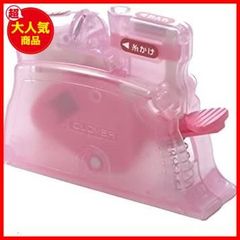 ★単品★ Clover デスクスレダー 卓上型糸通し器 ピンク 10-518