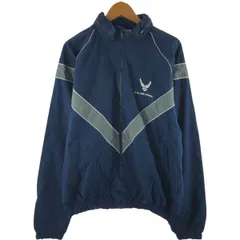 古着 米軍実品 U.S.AIR FORCE 00年代 SKILCRAFT PTU トレーニングジャケット ナイロンジャケット USA製 X-LARGE/LONG/eaa523650