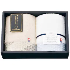 【新品】日繊商工 瀬戸内テーラー フェイスタオル2枚セット ベージュ TA-2504