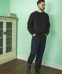 MR.OLIVE/RINSE WASH 12oz CRUNCH DEINIM / 5 POCKET WIDE JEANS ミスターオリーブ/リンスウォッシュ12ozクランチデニム/5ポケットワイドジーンズのサムネイル