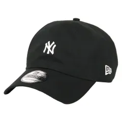 ニューエラ キャップ ミニロゴ NewEra ニューヨーク・ヤンキース 9TWENTY MLB LA NY メジャーリーグ メンズ レディース 帽子 定番 ブラック