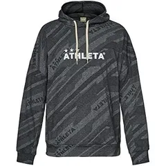 アスレタ(ATHLETA) ジャガードスウェットパーカー XOサイズ チャコール(66) 03370