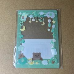 推し活　マルチクリアカード　アピコレ　apicolle グリーン　トレカケース