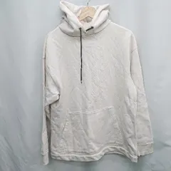 ◇ ⊆ ユナイテッド トウキョウ シンプル 長袖 パーカー サイズ3 クリーム系 メンズレディース E  【1505220004740】