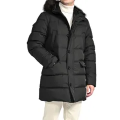 MOORER ムーレー / BARBIERI WK バルビエリ ポリエステル100% ダウンコート リアルファーフーディー 冬 メンズ ブラック / ACQUA RESISTANT 撥水 / 25-26AW / 424036のサムネイル