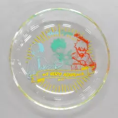 【中古】皿・茶碗 緑谷出久＆爆豪勝己＆轟焦凍 ガラスミニプレート BB2 「僕のヒーローアカデミア」 ジャンプショップ SUMMER JUMP COLLECTION 2022グッズ