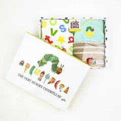 はらぺこあおむし ヤムヤムヤム タオルギフトセット フェイスタオル×ウォッシュタオル 3枚セット ベビー