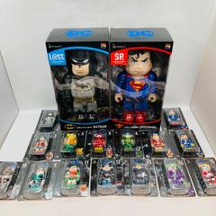 【未開封品】 ハッピーくじ ベアブリック DC バットマン スーパーマン SP賞 ラストワン賞 400% ベアブリック賞 100％ BE@RBRICK BEARBRICK Happyくじ アメコミ