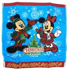 【中古】雑貨 ミッキー＆ミニー ウォッシュタオル 「クリスマス・ウィッシュ2010」 東京ディズニーシー限定