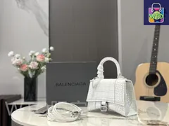 【今日特価】Balenciaga バレンシアガ アワーグラス ハンドバッグ 頭層牛皮使用 アップグレードバージョン 精致なシルエット