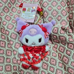 Sanrio(サンリオ) いちご新聞 50 記念日 クロミ マスコット 人形 キーリング いちご 新品