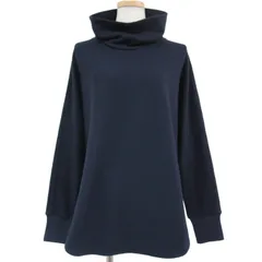 美品 DES PRES デプレ ウールニット ロングニット プルオーバー トップス カットソー 22秋冬 ネイビー 紺 FREE チュニック ベーシックのサムネイル