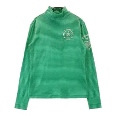 サイズ：S CALLAWAY キャロウェイ  長袖ハイネックTシャツ ボーダー グリーン系 [240101450397] ゴルフウェア レディース ストスト
