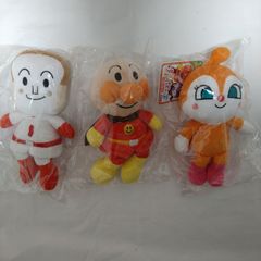 アンパンマン、しょくぱんまん、ドキンちゃんセット