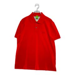 未使用品 メンズ ヒューゴボス HUGO BOSS 半袖ポロシャツ XL 赤 レッド シンプル