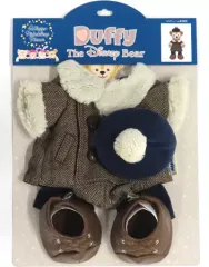 【中古】ぬいぐるみ ダッフィー(ウィンター・トゥインクリング・タウン) コスチュームセット(ぬいぐるみ用衣装) 「Duffy and Friends-ダッフィー＆フレンズ-」 東京ディズニーシー限定