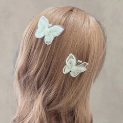 hb4 髪飾り 卒業式 成人式 結婚式 入学式 発表会 蝶 ちょうちょ