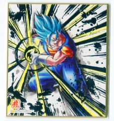 BANDAI ドラゴンボール色紙ART 10弾/2508332 超サイヤ人ゴッド超サイヤ人 ベジット 6
