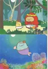 【中古】クリアファイル 集合 A4クリアホルダー2枚セットC 「映画 すみっコぐらし とびだす絵本とひみつのコ」 劇場グッズ