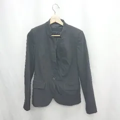 ◇ ⊂ ZARA ザラ 長袖 ジャケット サイズ36 ブラック レディース E  【1502180080241】