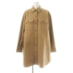 セオリー Theory 24AW MTRY OS SHIRTDR Moleskin Twillシャツドレス  