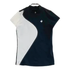 サイズ：S LE COQ GOLF ルコックゴルフ  モックネック半袖Tシャツ  ブラック系 [240101510839] ゴルフウェア レディース ストスト