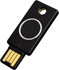 Yubico YubiKey Bio Fido Edition 指紋認証 - FIDOセキュリティキー 2要素認証キー FIDO U2F/FIDO2/USB-A ポート/指紋認証/生体認証/2段階認証/高耐久性/耐衝撃性/防水/IP68 キーホルダー型のサムネイル