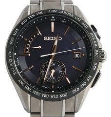 ★美品！SEIKO セイコー BRIGHTZ ブライツ SAGA243 8B63-0AA0 フライトエキスパート デュアルタイム ソーラー メンズ★