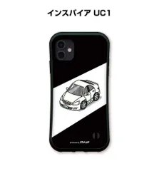 車種別ボディカラーが選べるスマホケース iPhoneケースグリップタイプ ホンダ インスパイア UC1