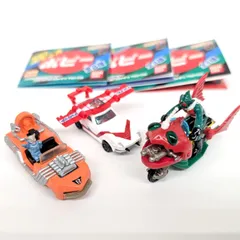 ⚠️昭和レトロ・デッドストック品　超人バロムワン　走る！マッハロッド　ポピー製 ⚠️美品 当時物 走る！マッハロッド ブリキ 超人バロムワン
