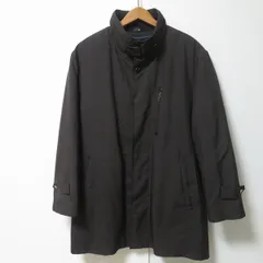 #wnc ランバン コレクション LANVIN COLLECTION コート R46 黒 スタンドカラー ジップアップ ダウンライナー付き メンズ [948701]のサムネイル