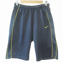 ナイキ NIKE 美品 ドライフィット DRI FIT イージーウエスト ハーフ ショート パンツ スポーツ ウエア ショーツ XL 紺 ネイビー 0219 ●ECO