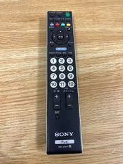 SONY　テレビ　リモコン　RM-JD017