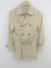 ◇ ◎ ROPE PICNIC ロペピクニック ベルト付 長袖 トレンチ コート サイズ38 ベージュ レディース P  【1303090003982】